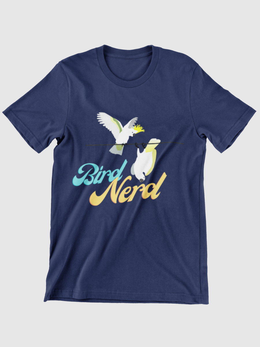 Bird Nerd Bird Lover Graphic T-shirt