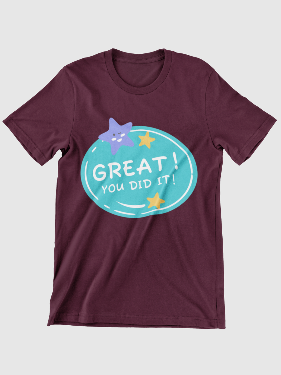 Great! You did it! Graphic T-shirt