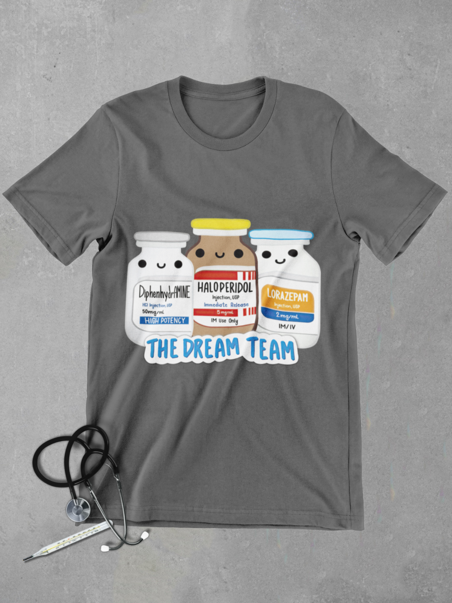The Dream Team Nurse Graphic T-shirt