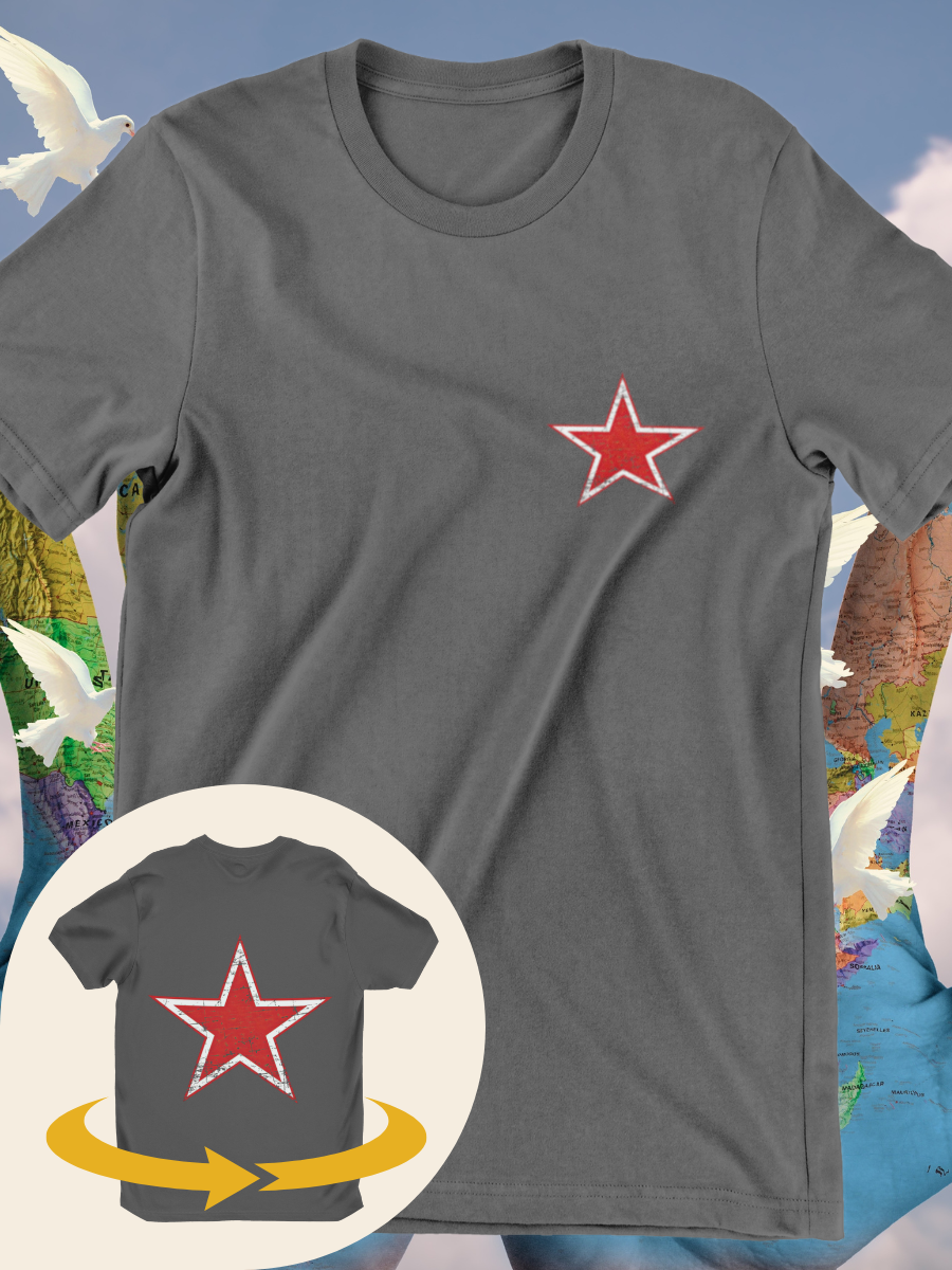 Red Star Sign Graphic T-shirts