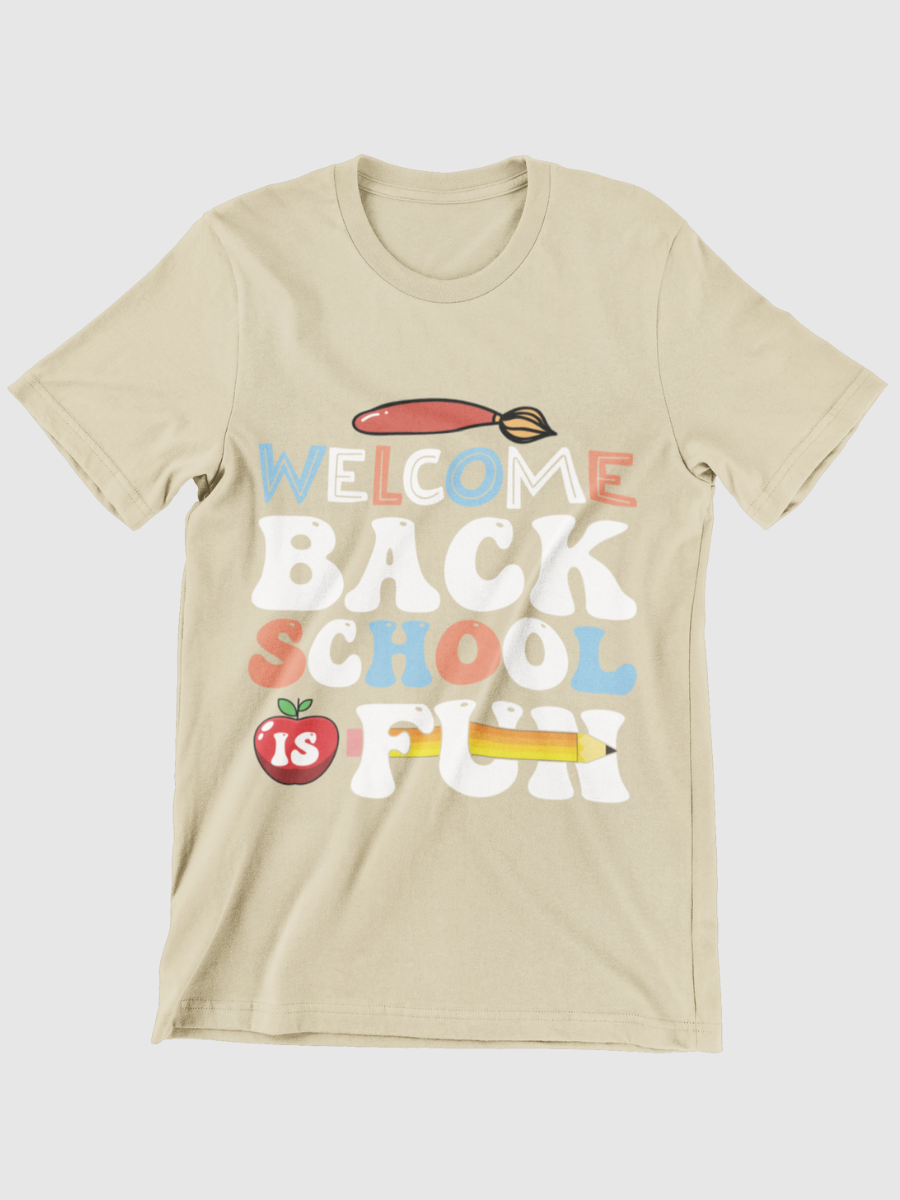 Welcome Back School Is Fun Graphic T-shirt