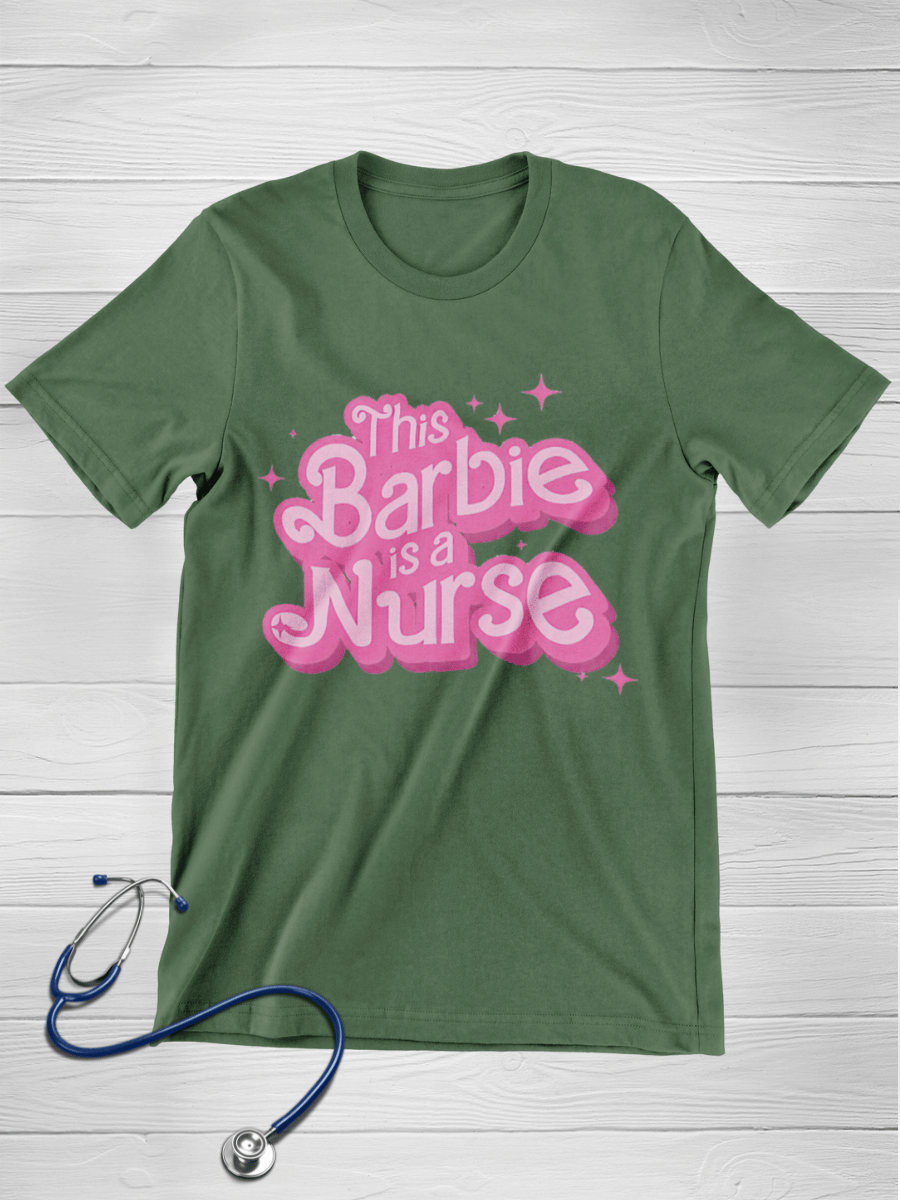 This Barbie Is A Nurse Graphic T-shirt