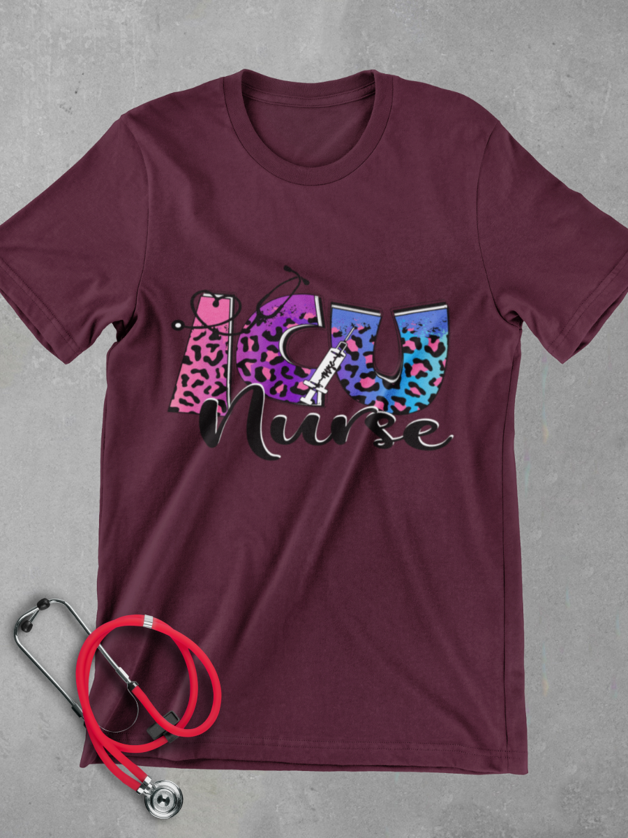 ICU Nurse Graphic T-shirt