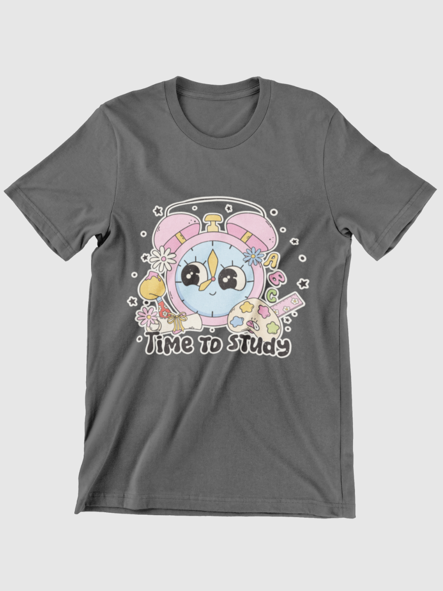 Time To Study Graphic T-shirt