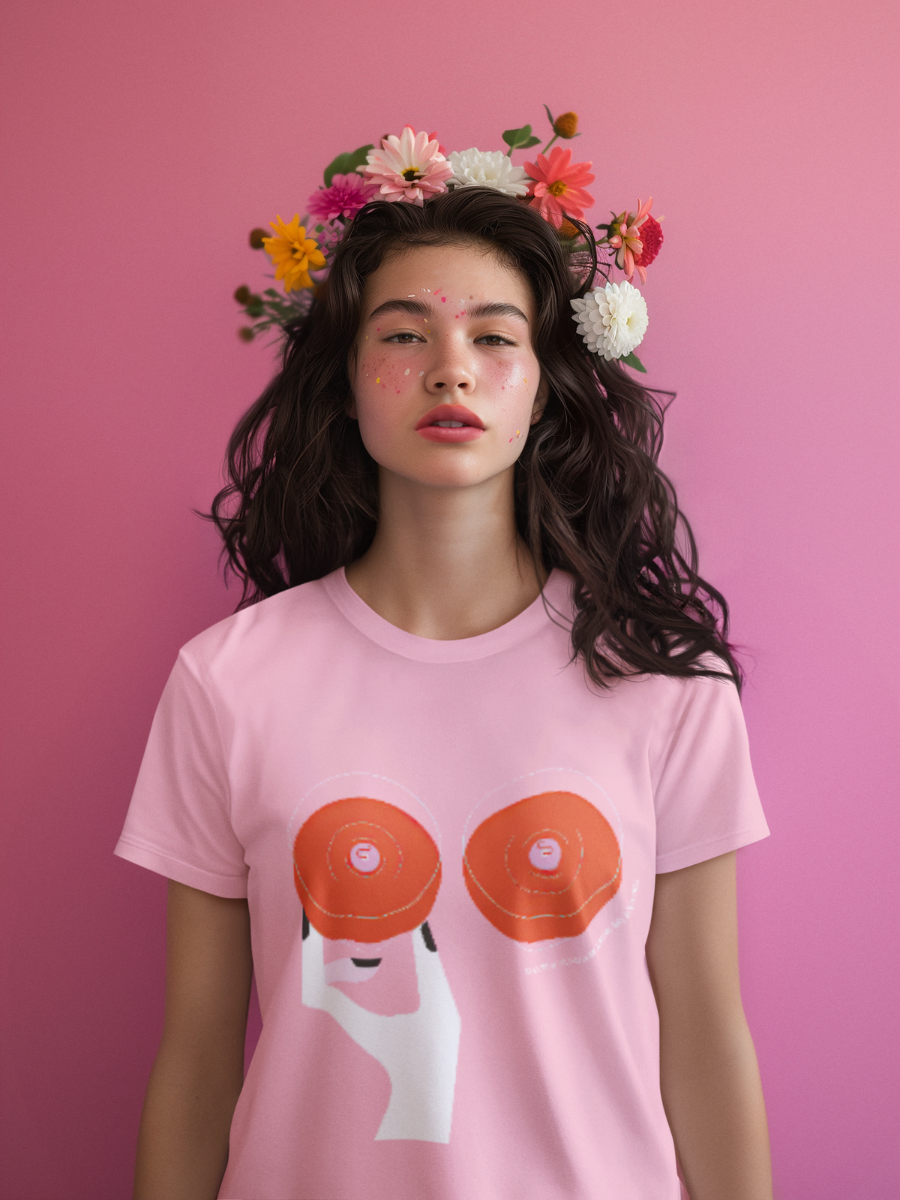 Breast Cancer Awareness Graphic T-shirt