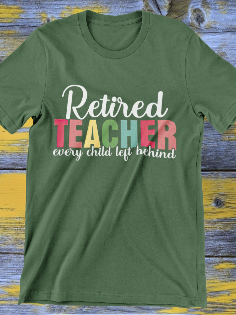 This Is Retired Teacher Graphic T-shirt