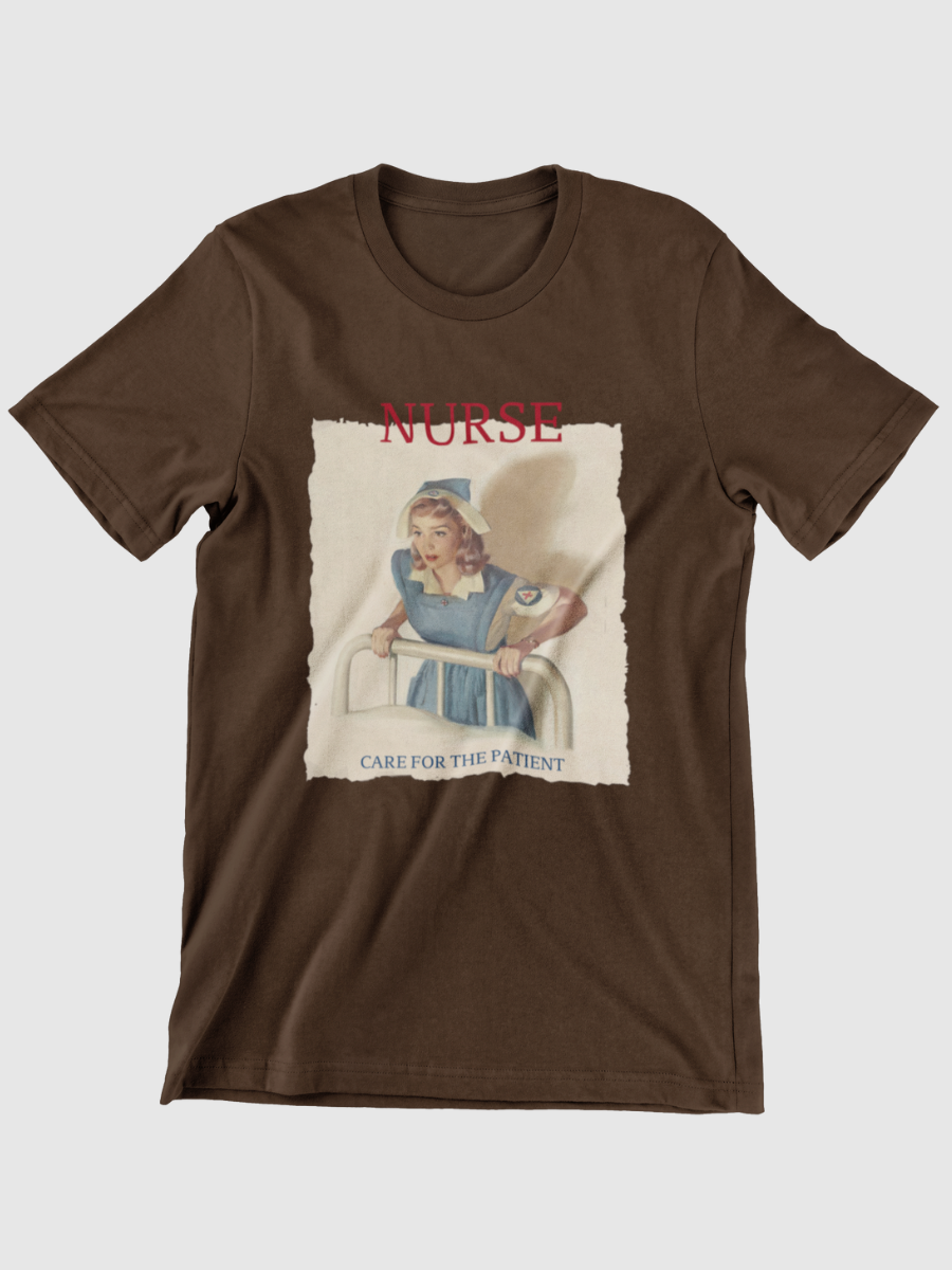 Vintage Nurse Graphic T-shirt