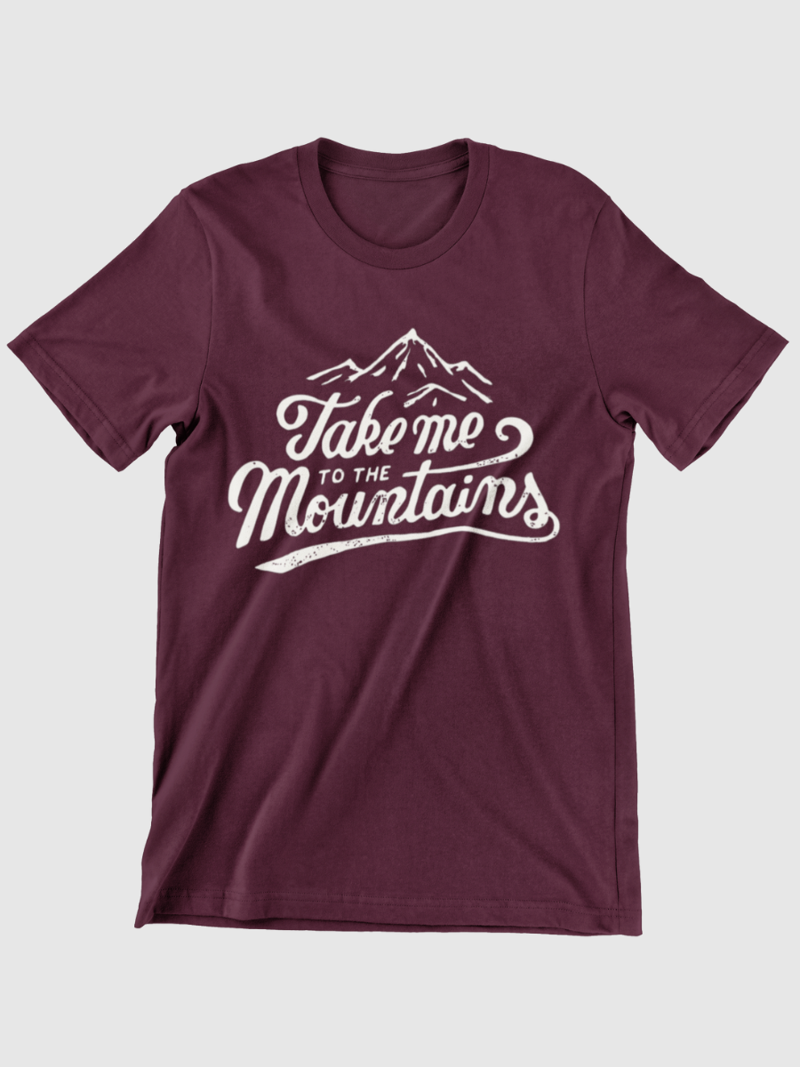 Take Me To The Mountains Graphic T-shirt