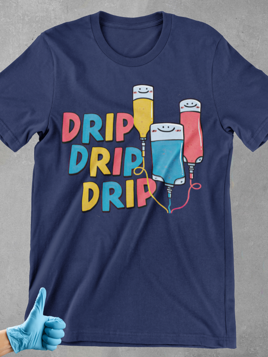 Drip Nurse Graphic T-shirt