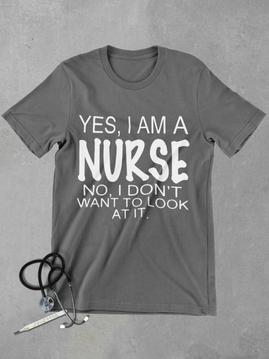 Yes I'm A Nurse Graphic T-shirt