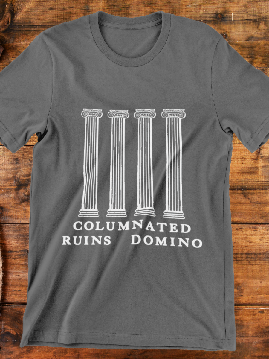Columnated Ruins Domino Graphic T-shirt