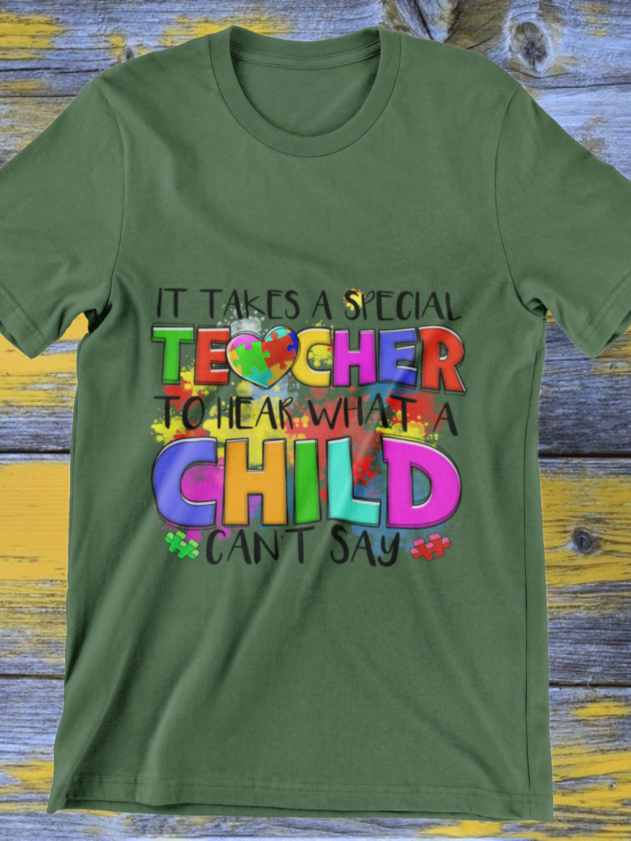 Special Teacher Graphic T-shirt