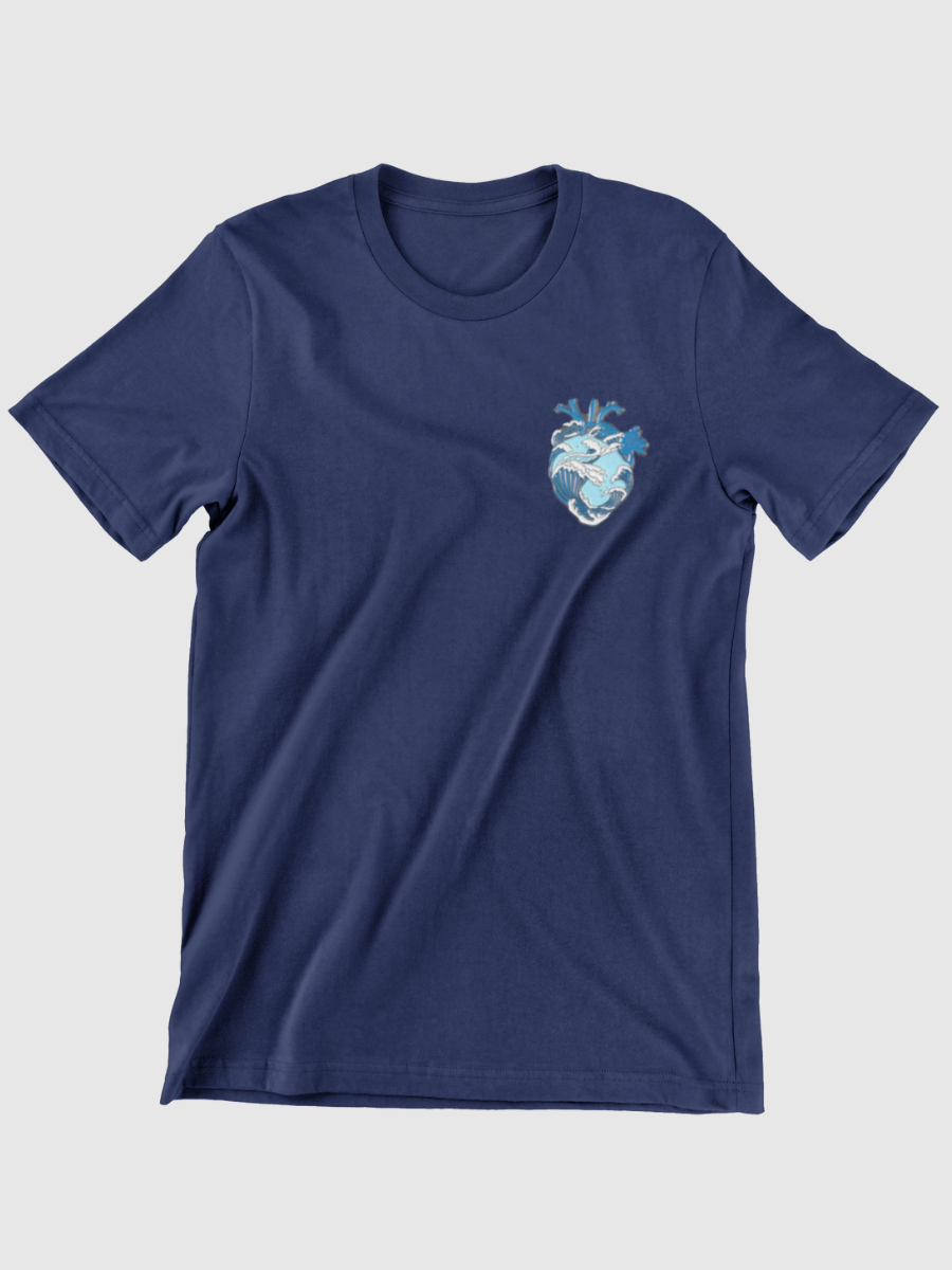 Ocean Heart Graphic T-shirt