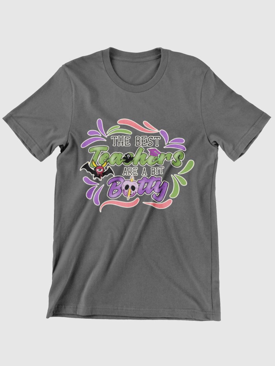 The Best Teachers Are A Bit Batty Halloween Graphic T-shirt