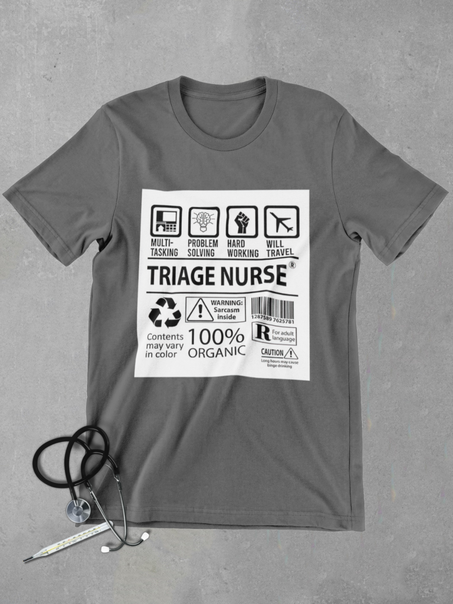 Triage Nurse Graphic T-shirt