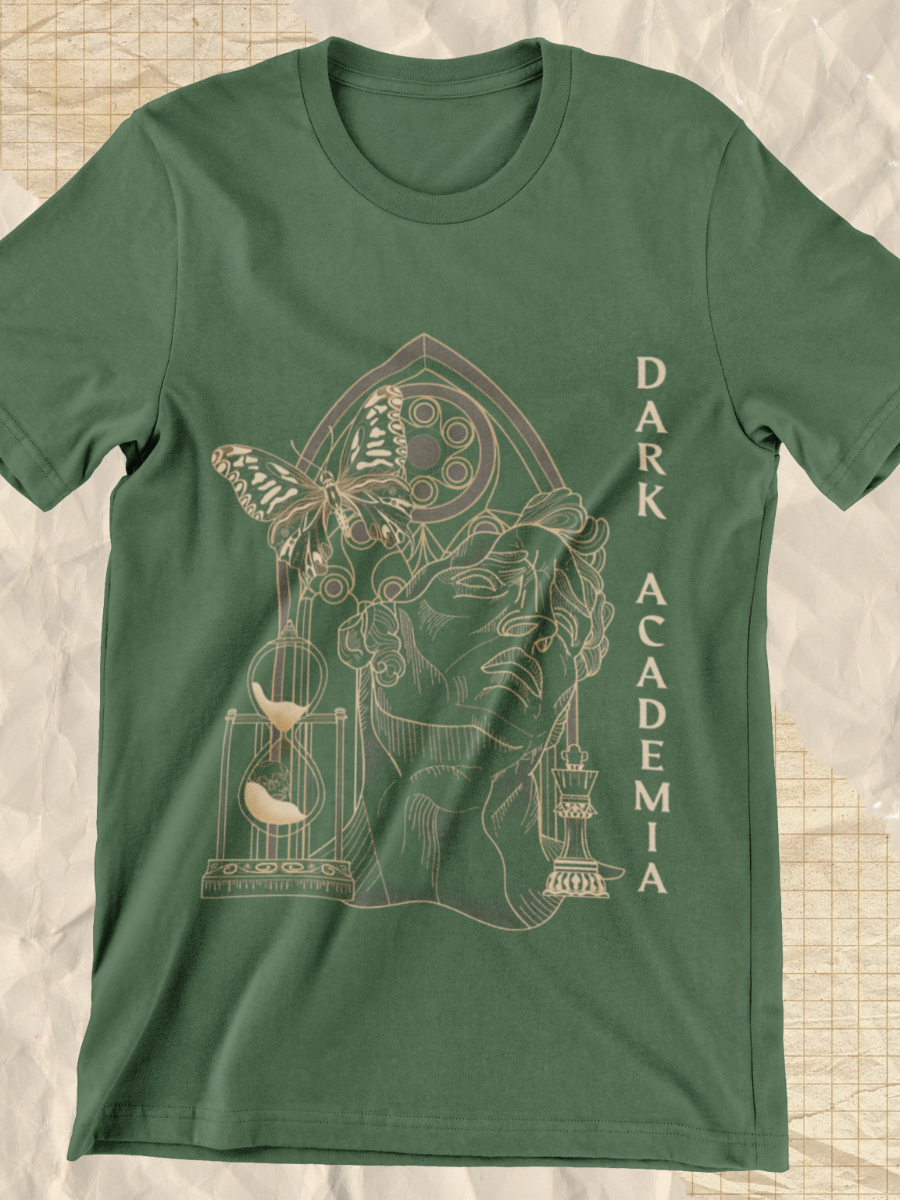 Dark Academia Graphic T-shirt