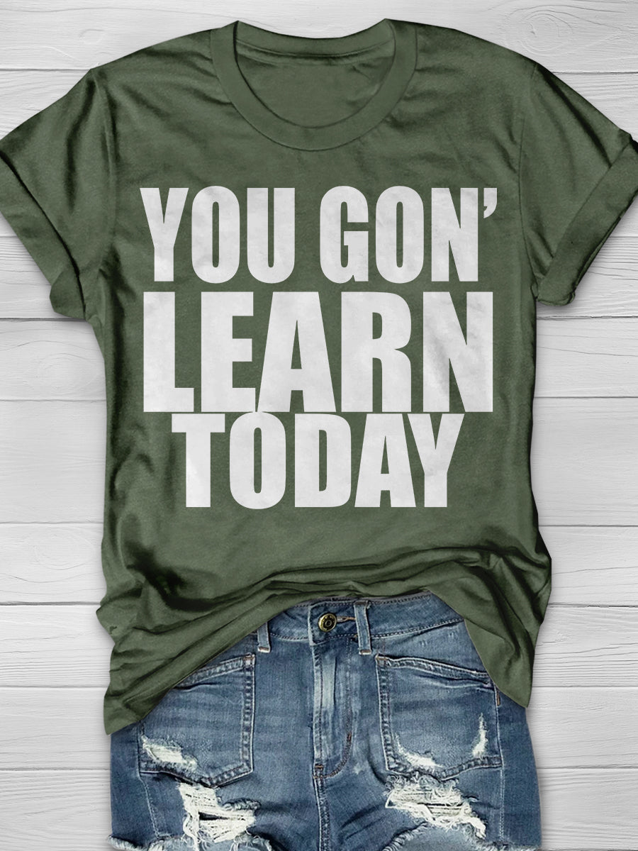 Funny Teacher Print Graphic T-shirts