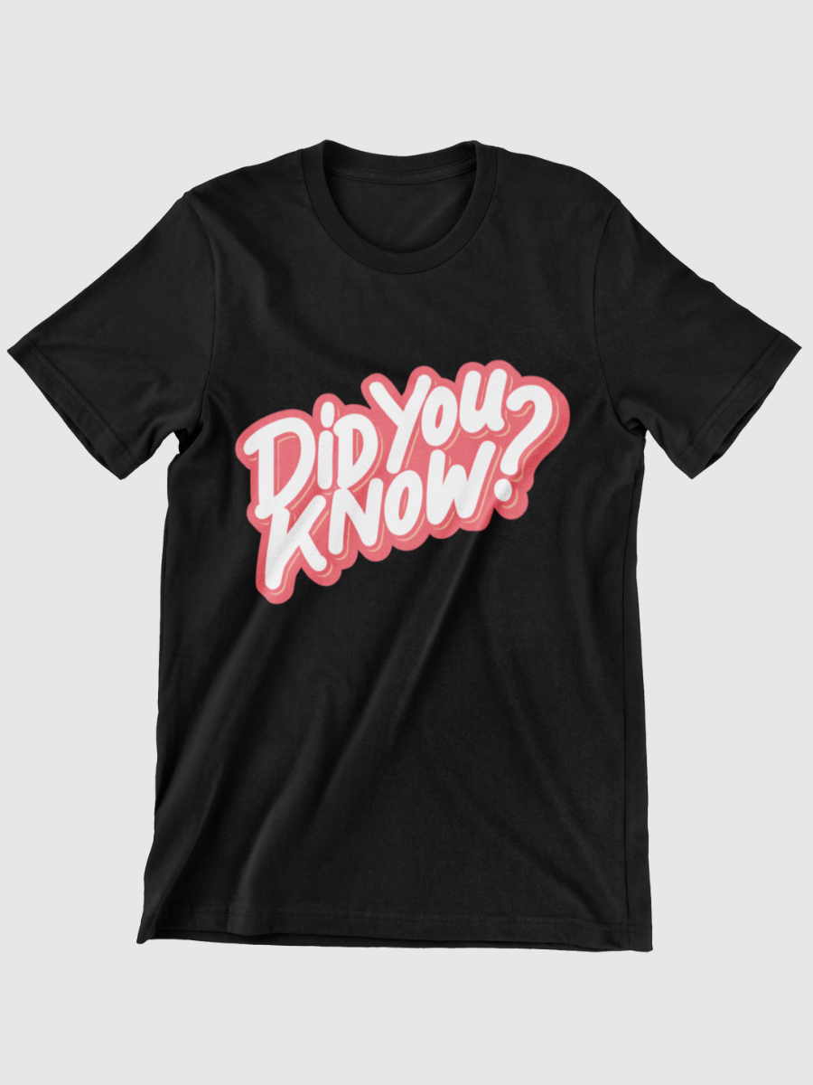 Did you know?Graphic T-shirt