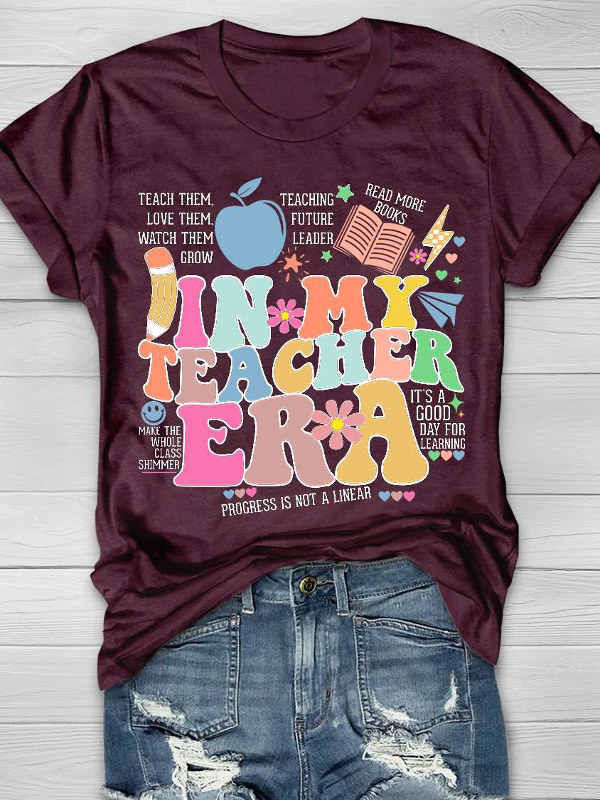 In My Teacher Era Graphic T-shirt