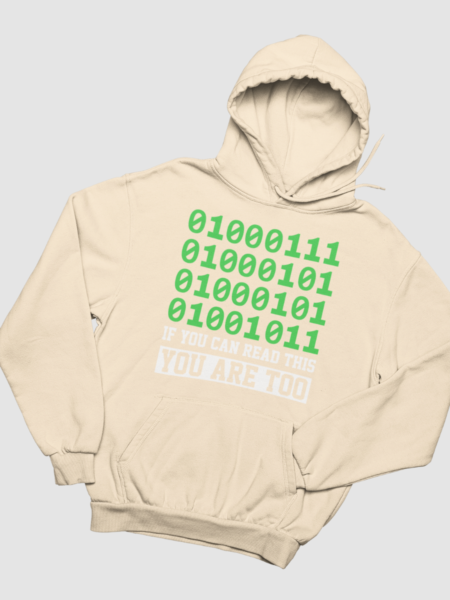 Geek Code Graphic Pure Cotton Hoodie