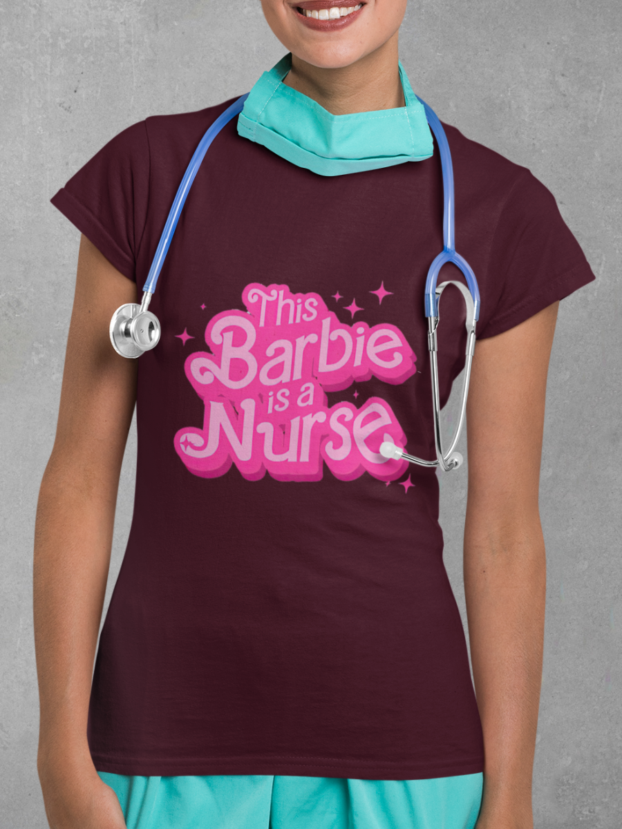 This Barbie Is A Nurse Graphic T-shirt