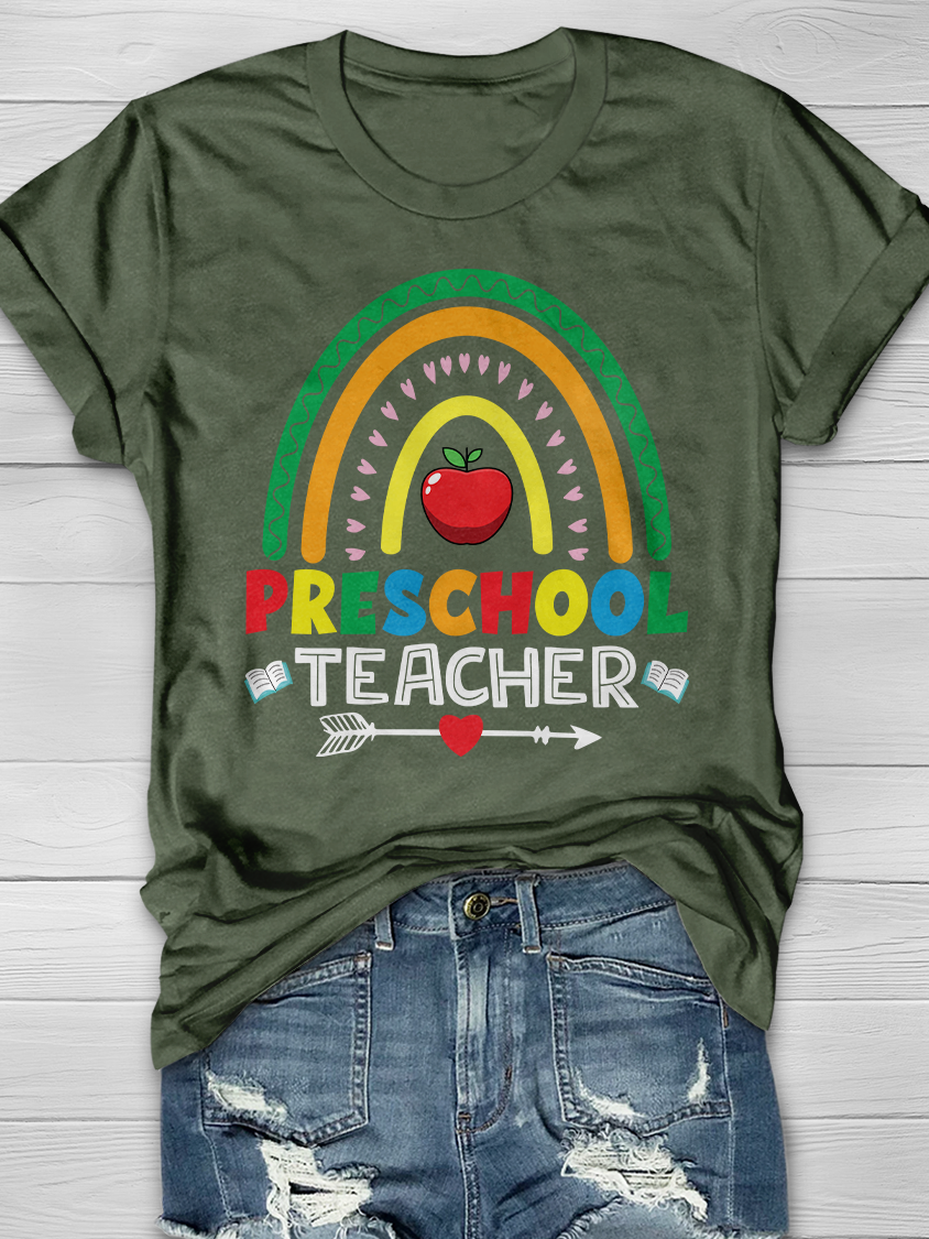Preschool Teacher Graphic T-shirt