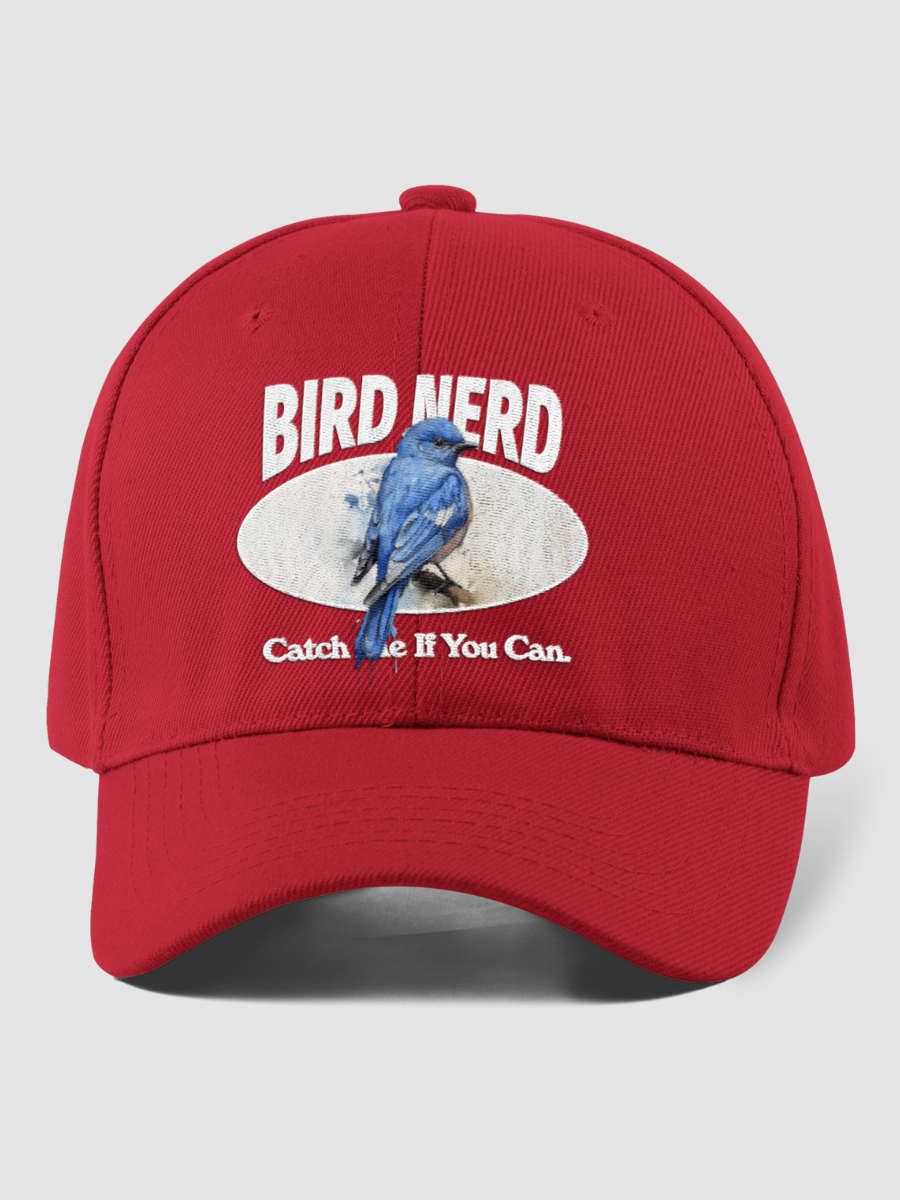 Bird Watching Adjustable Curved Brim Baseball Cap
