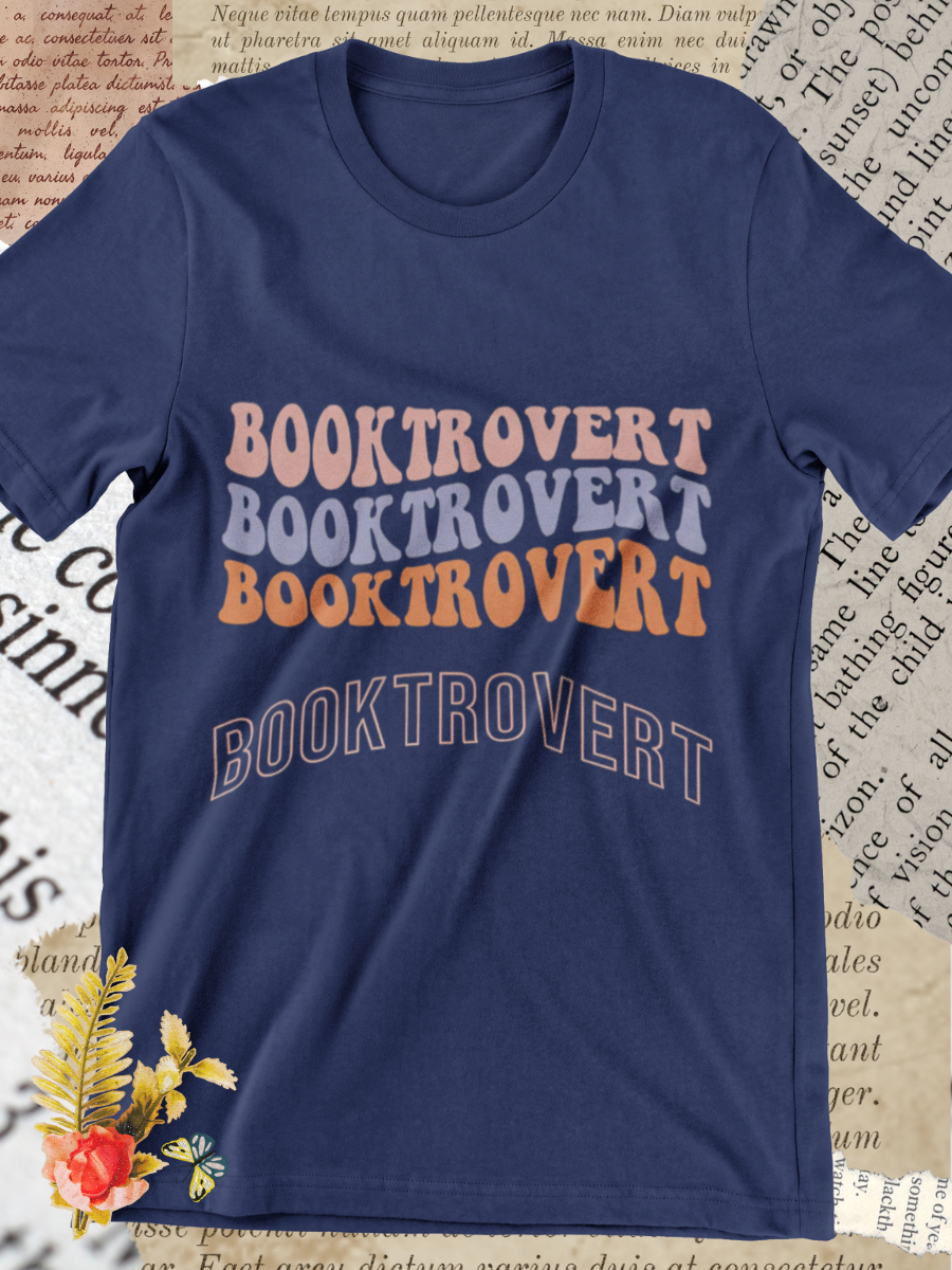 Booktrovert Graphic T-shirts