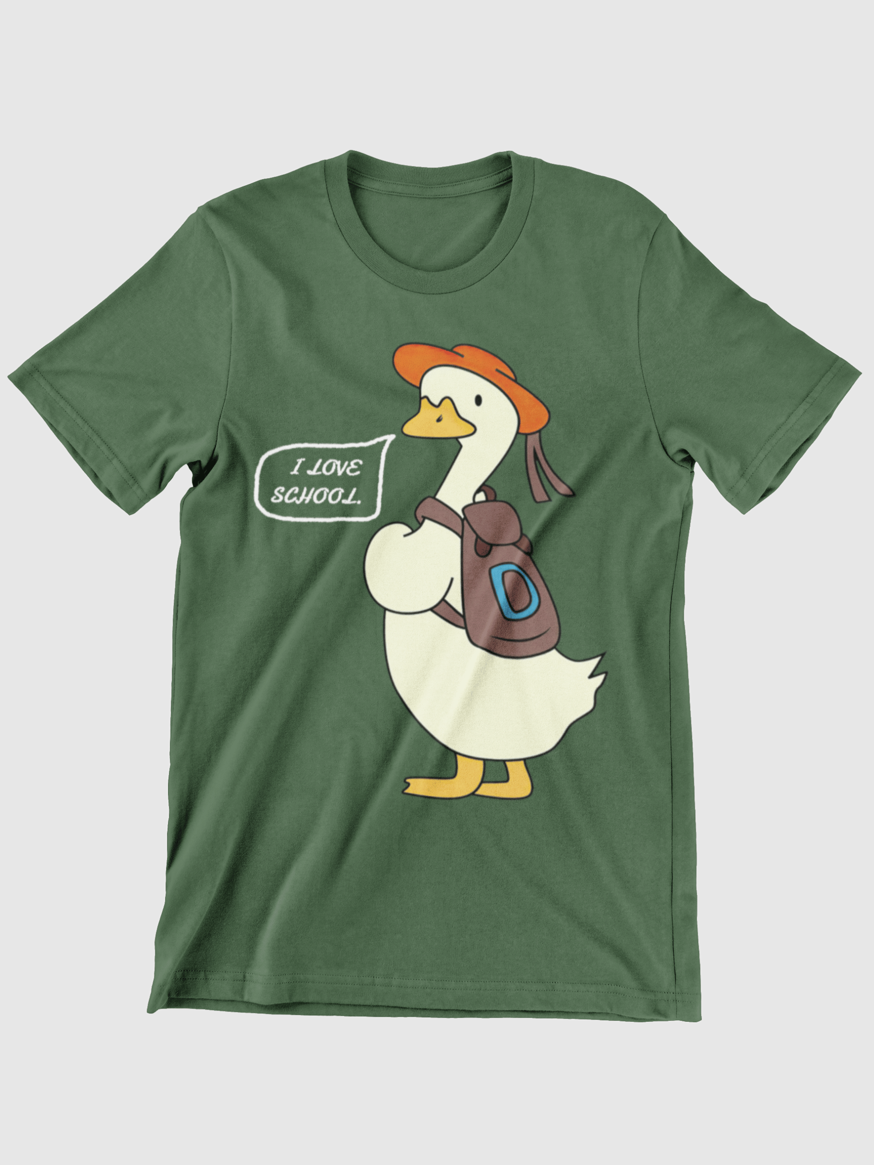 I Love School Graphic T-shirt