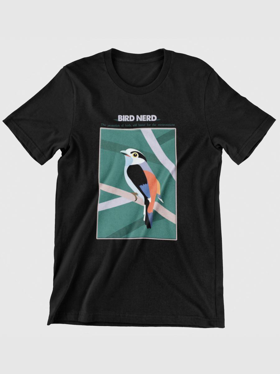 Bird on a Branch Birdwatcher Graphic T-shirt