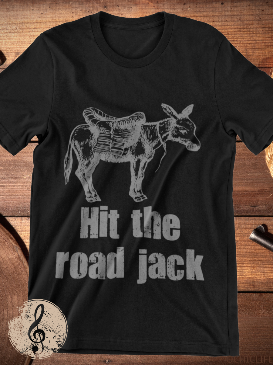 Hit The Road Jack! Music Graphic T-shirt