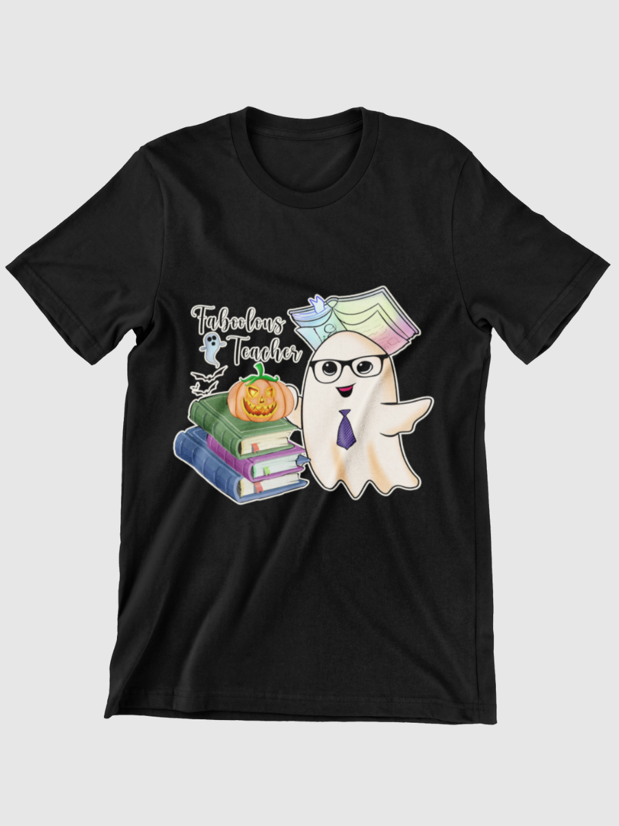 Halloween Fabulous Teacher Graphic T-shirt