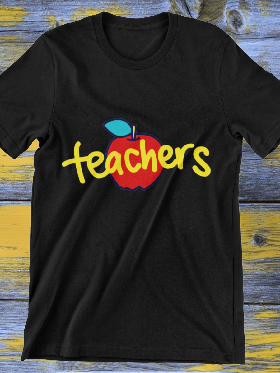 Apple Teacher Graphic T-shirt