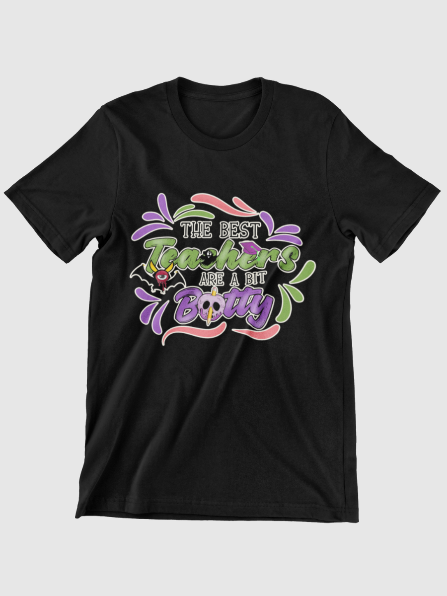 The Best Teachers Are A Bit Batty Halloween Graphic T-shirt