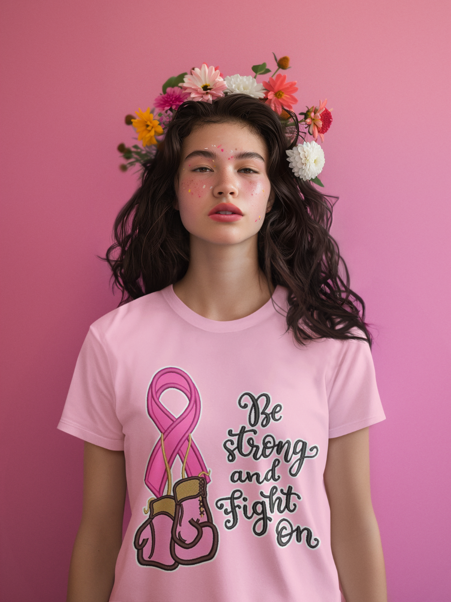 Breast Cancer Awareness Graphic T-shirt