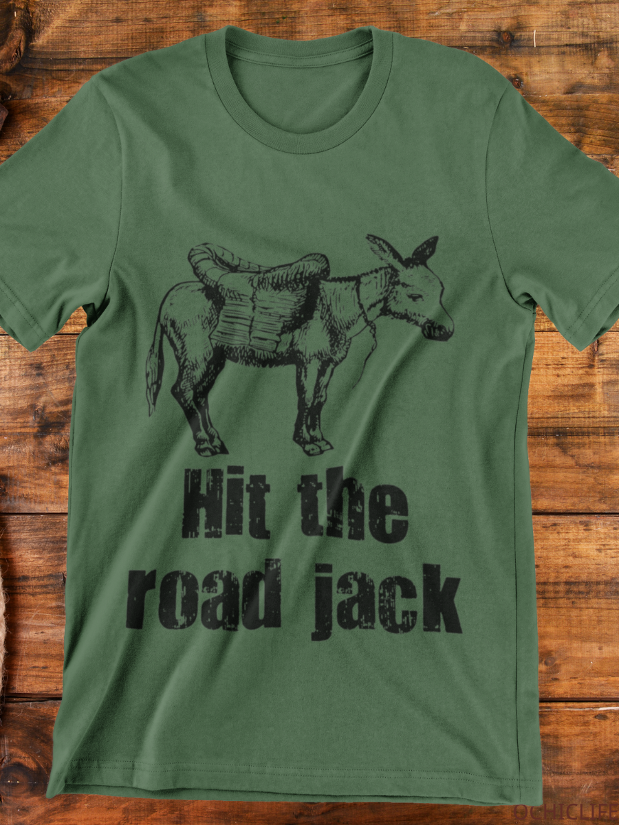 Hit The Road Jack! Music Graphic T-shirt