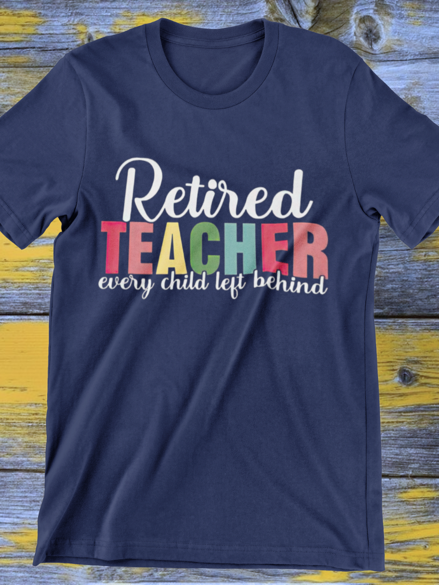 This Is Retired Teacher Graphic T-shirt