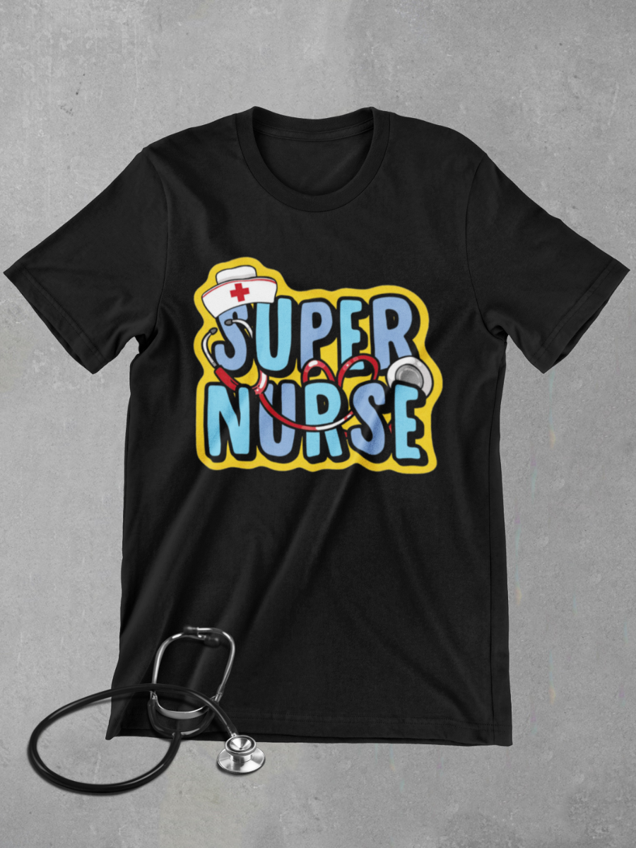 Super Nurse Graphic T-shirt