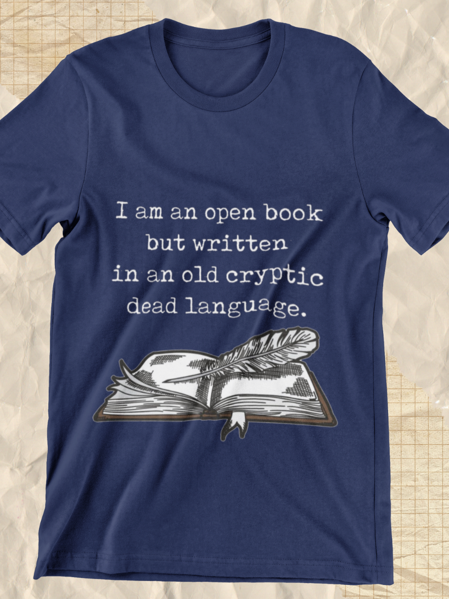 Dark Academia Book Graphic T-shirt