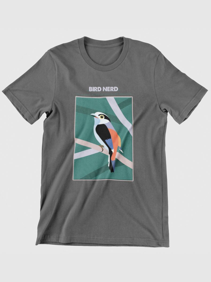 Bird on a Branch Birdwatcher Graphic T-shirt
