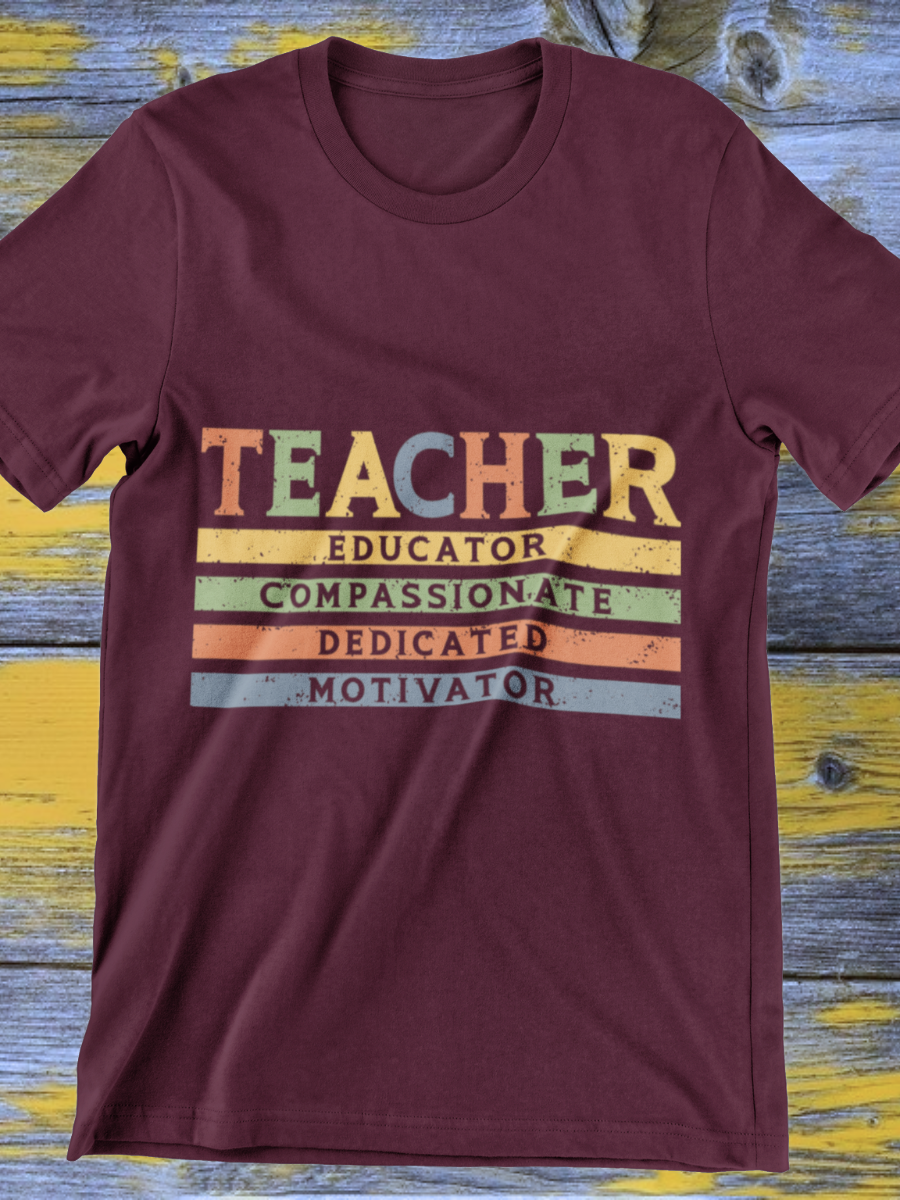 Teacher Educator Compassionate Graphic T-shirt