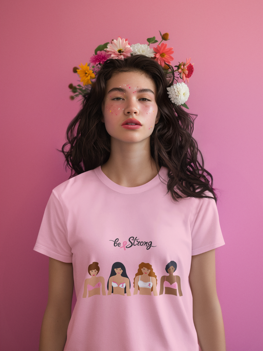 Breast Cancer Awareness Graphic T-shirt
