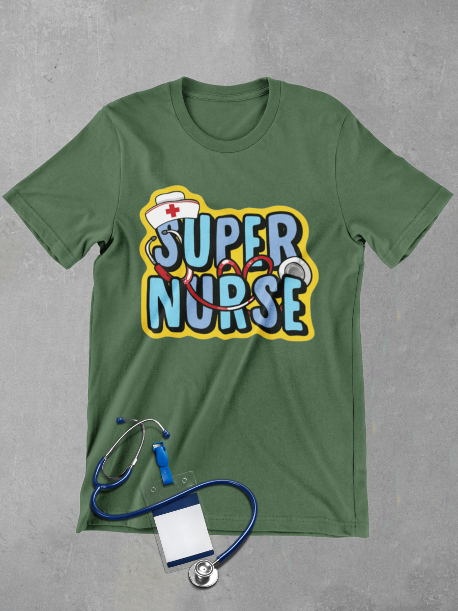 Super Nurse Graphic T-shirt