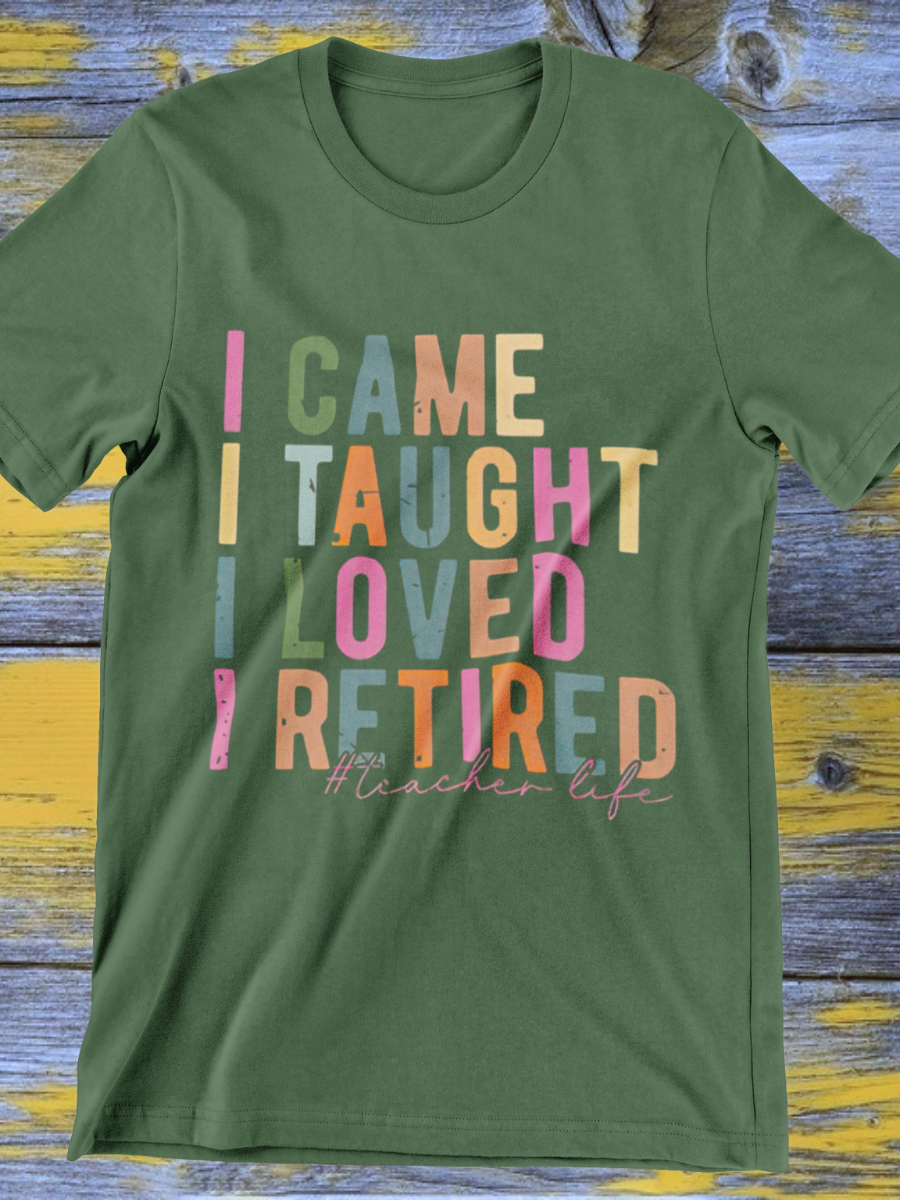 Teacher Life Graphic T-shirt