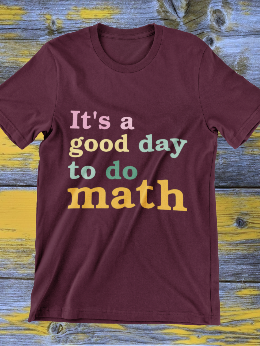 Math Teacher Graphic T-shirt