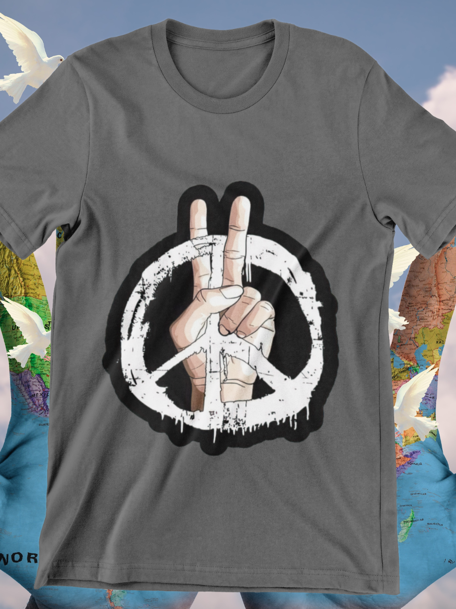 Peace Gesture Sign Graphic T-shirts