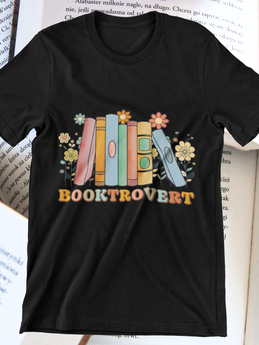 Booktrovert Graphic T-shirts