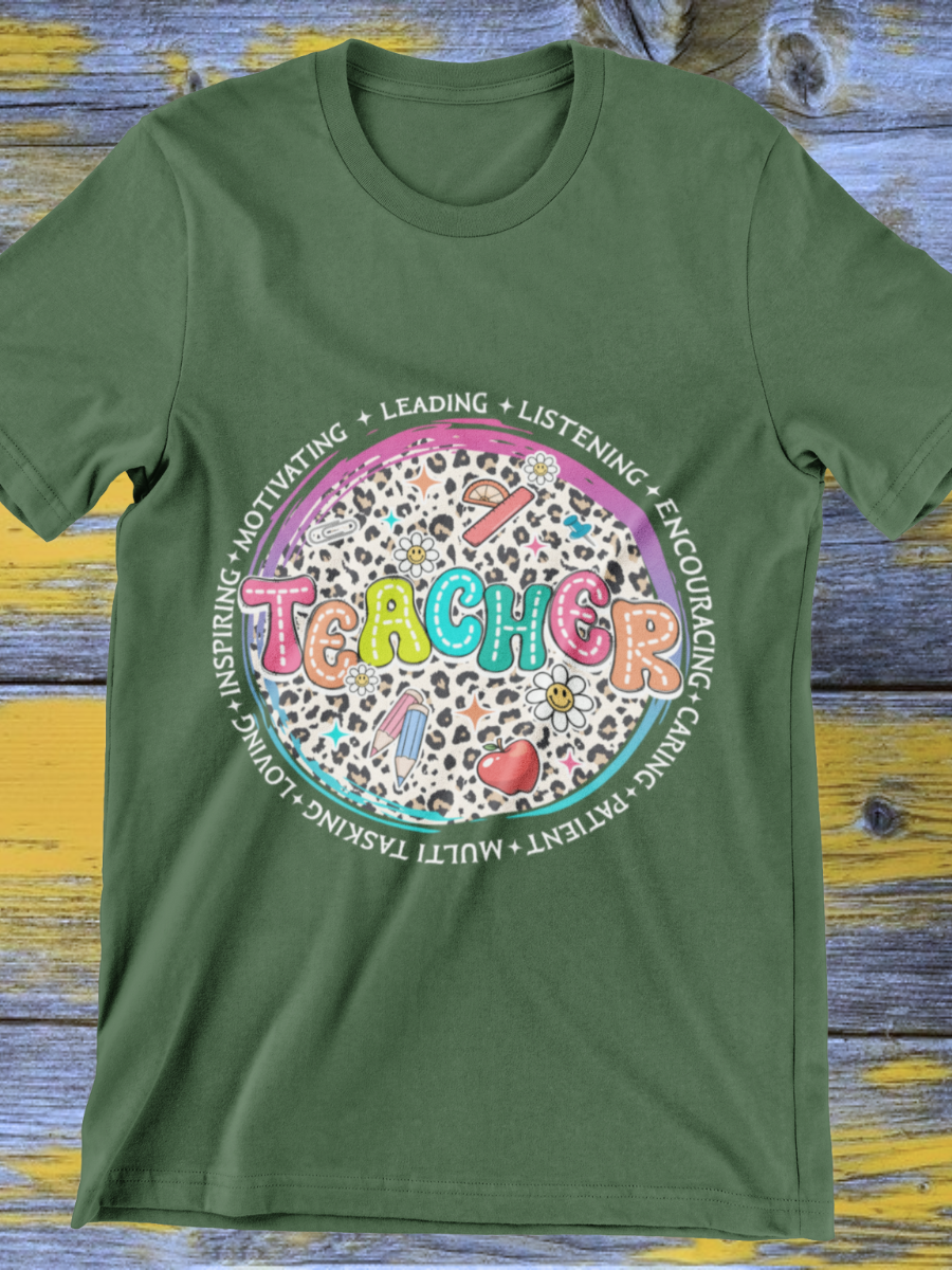 Leading Teacher Graphic T-shirt