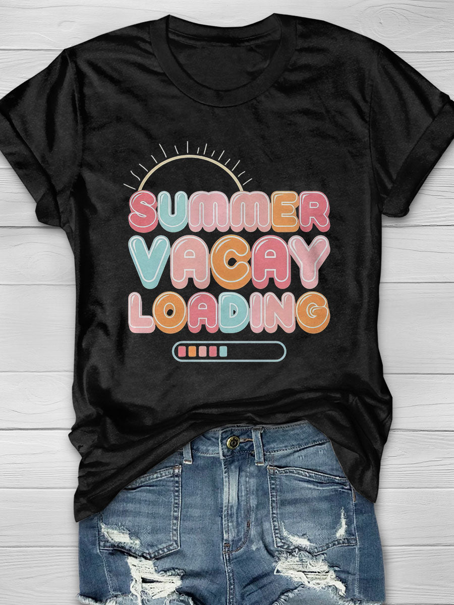 End Of Year Teacher Print Graphic T-shirts