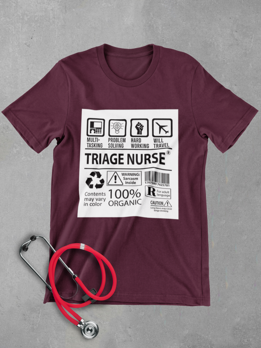 Triage Nurse Graphic T-shirt